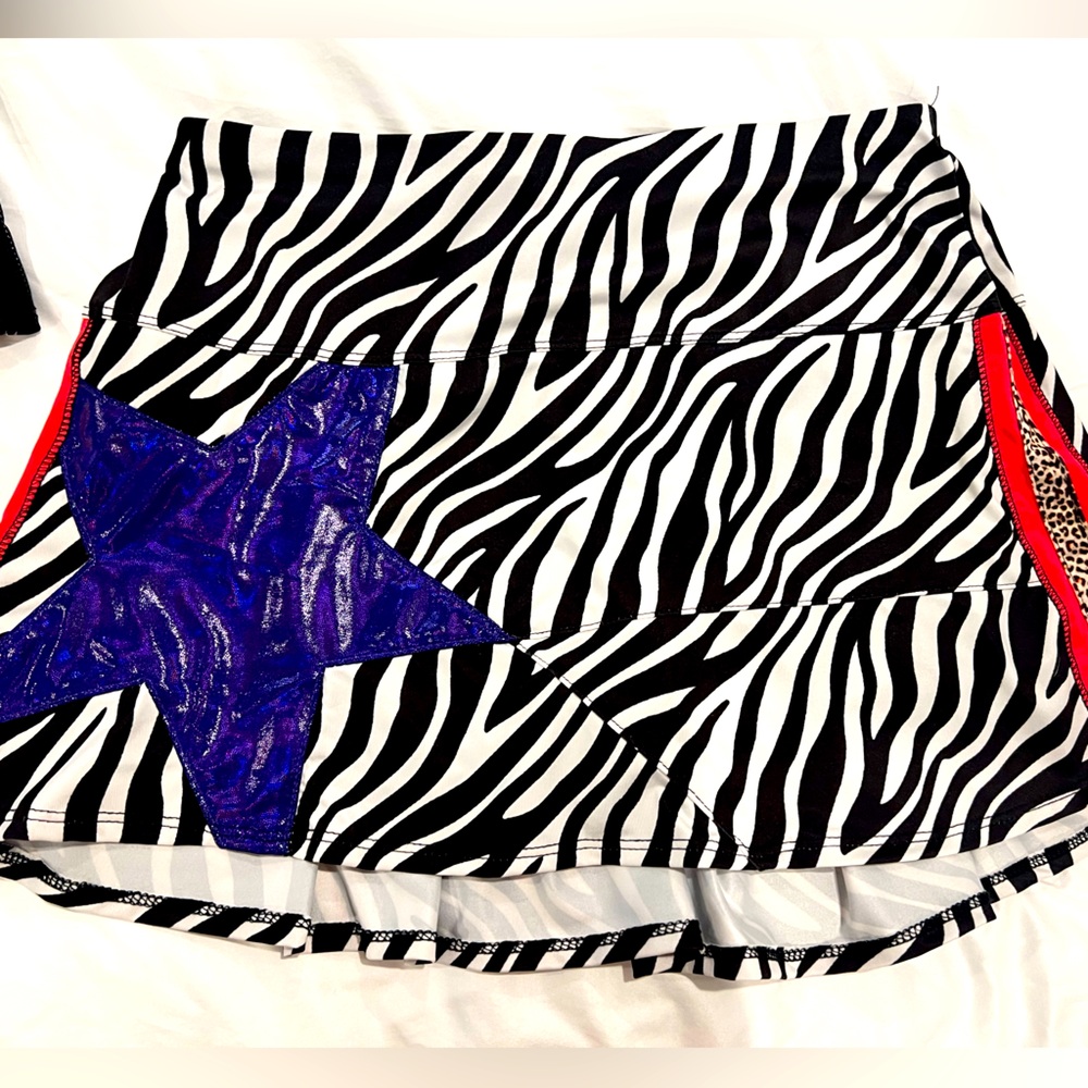 Lucky in Love Star tennis skort